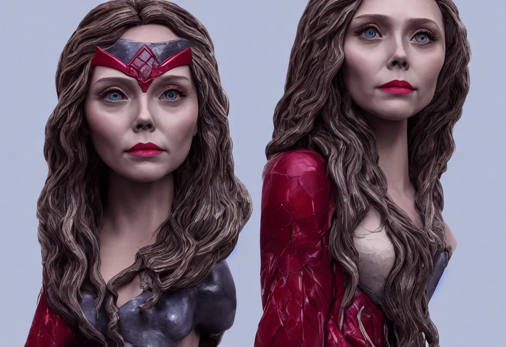 Marvel Announces New Elizabeth Olsen Scarlet Witch Figure Amid