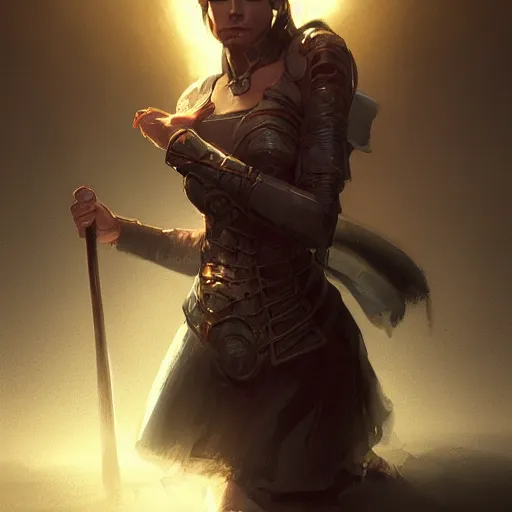 Image similar to social justice warrior, character portrait, sharp, digital matte painting, art by greg rutkowski, wlop, dramatic lighting, trending on artstation