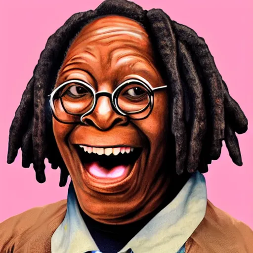 Image similar to a whoopi goldberg monster