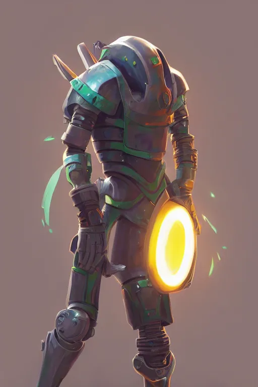 Image similar to epic mask helmet robot ninja portrait stylized as fornite style game design fanart by concept artist gervasio canda, behance hd by jesper ejsing, by rhads, makoto shinkai and lois van baarle, ilya kuvshinov, rossdraws global illumination radiating a glowing aura global illumination ray tracing hdr render in unreal engine 5