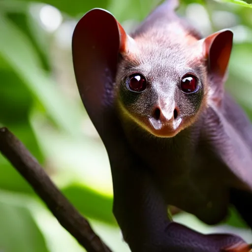Image similar to photo of a fruit bat