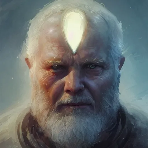 Prompt: portait of odin, glowing eyes, marvel comics, intricate, highly detailed, smooth, artstation, digital illustration by ruan jia and mandy jurgens and artgerm and wayne barlowe and greg rutkowski and zdislav beksinski