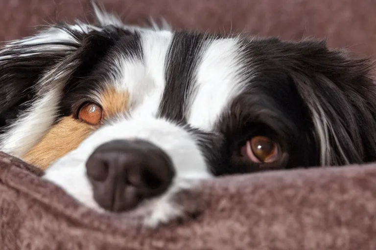 Image similar to border collie watching tv