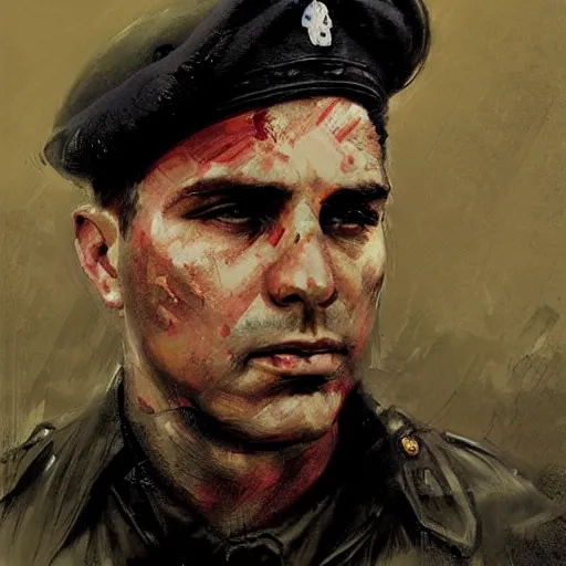 Prompt: portrait of a spanish anarcho - syndicalist buenaventura durruti, colourised, face portrait, epic, tragic, military art, fantasy, dieselpunk, hd shot, digital portrait, beautiful, artstation, comic style, by artgerm, guy denning, jakub rozalski, magali villeneuve and charlie bowater