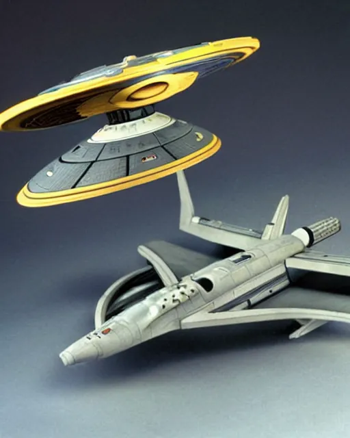 Prompt: model of star trek's u. s. s. enterprise