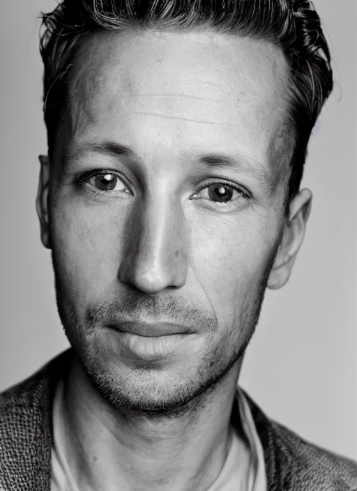 Image similar to portrait of handsome 3 0 - year - old male anne heche by mario testino, headshot, detailed, award winning, sony a 7 r