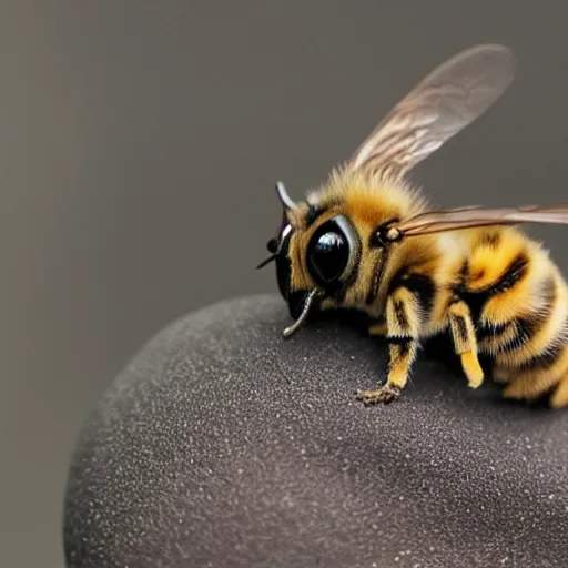 Image similar to photo of world ’ s smallest cat the size of a honeybee