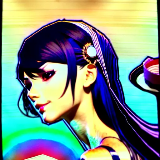 Image similar to a beautiful victoria justice, art by ilya kuvshinov and lois van baarle and alphonse mucha and ross tran and range murata and artgerm, digital art, highly detailed, profile picture, intricate, sharp focus, trending on artstation hq, deviantart, pinterest, unreal engine 5, 4 k uhd image