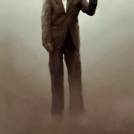 Prompt: a highly detailed epic cinematic concept art CG render digital painting artwork costume design: Frank Sinatra as a 1950s tired disillusioned poet, barefoot, thinking. volumetric lighting. By Greg Rutkowski, in the style of Francis Bacon and Syd Mead and Norman Rockwell and Beksinski, great attention to proper perfect anatomy, highly detailed, painted by Francis Bacon and Edward Hopper, painted by James Gilleard, surrealism, airbrush, Ilya Kuvshinov, WLOP, Stanley Artgerm, very coherent, triadic color scheme, realistic facial expression, art by Takato Yamamoto and James Jean