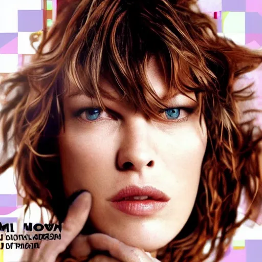 Prompt: milla jovovich by ware, chris