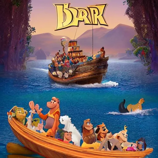 Image similar to Story of Noah's Ark as seen in Disney Pixar's Up (2009)