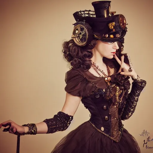 Prompt: steampunk princess, insanely detailed photo