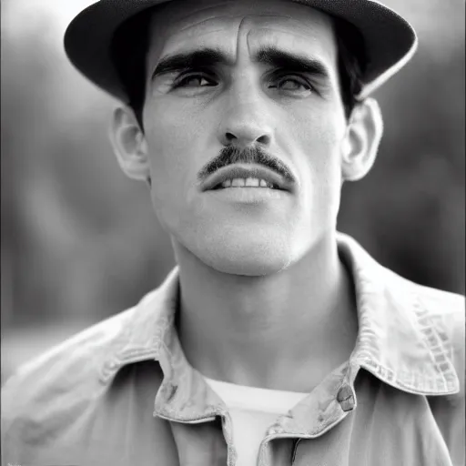 Image similar to matt dillon young 1960s, XF IQ4, 150MP, 50mm, F1.4, ISO 200, 1/160s, natural light