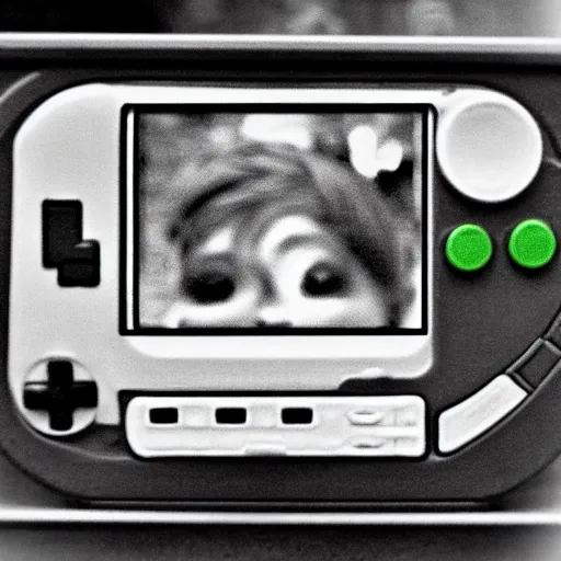 Prompt: gameboy camera dmg gbc photo of a peaceful day at the park. low res 8 - bit chunky monochrome black and green photography.