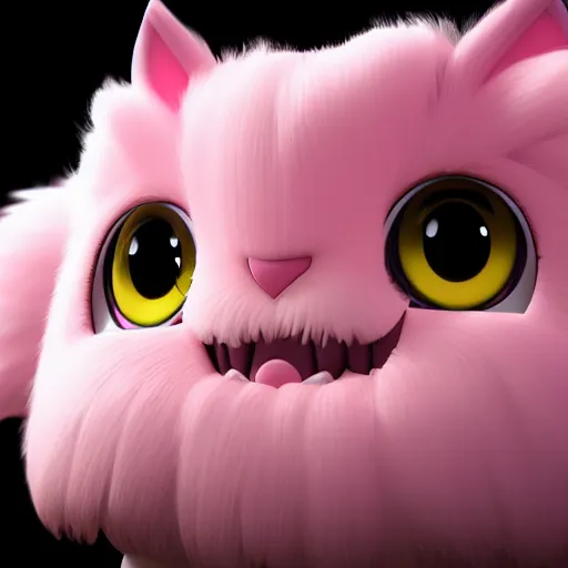 Prompt: photography of a realistic wigglypuff animal, ultra detailed, 8 k, cinematic lighting, natural background, trending on artstation, pokemon