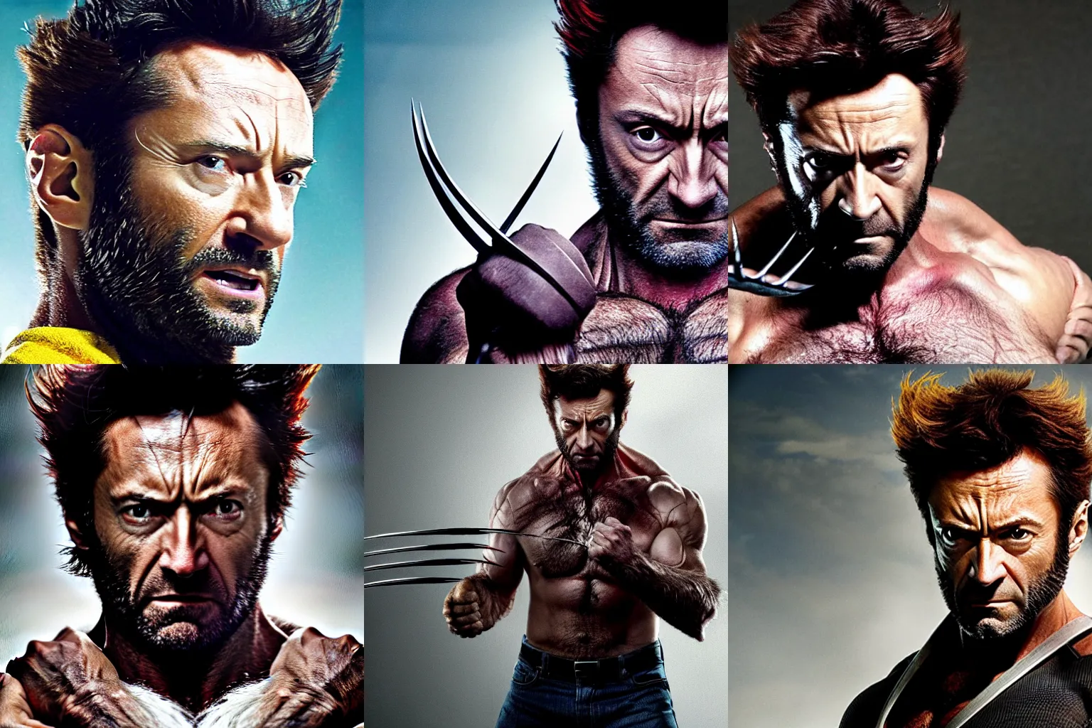 Prompt: a promo photo of wolverine played by bob odenkirk, movie shot, professional photo, very detailed