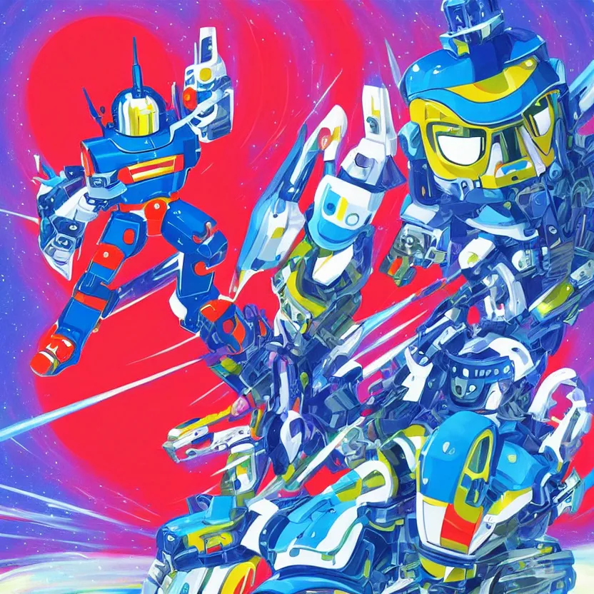 Prompt: Chiho Aoshima optimus prime, beautiful digital art