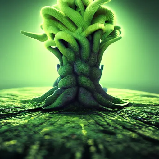 Image similar to alien anemone, amazing octane render, stylized, trending on artstation, glow, nature photography