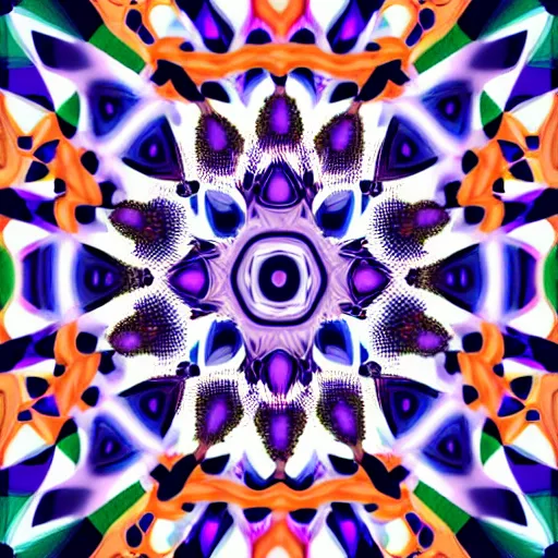 Image similar to three dimensional multilayered patterns inside a circle, intricate detail, complex, colorscheme purple and blue