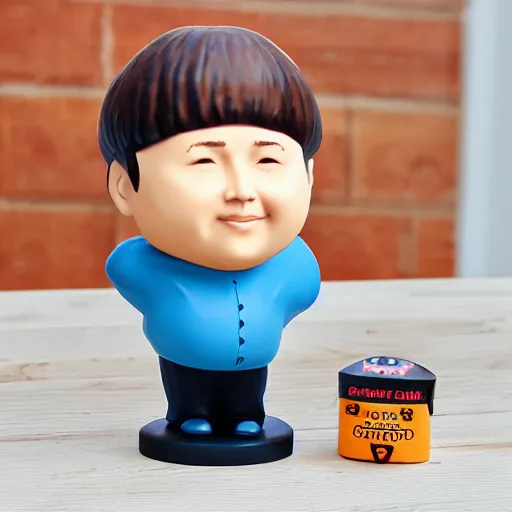 Prompt: chubby big changes bobblehead