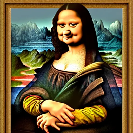 Image similar to Miss Piggy as the Mona Lisa painting by Leonardo da Vinci, ultra detailed, 8k ultrarealistic