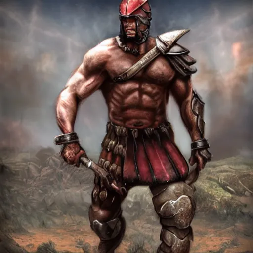 Image similar to handsome spartan