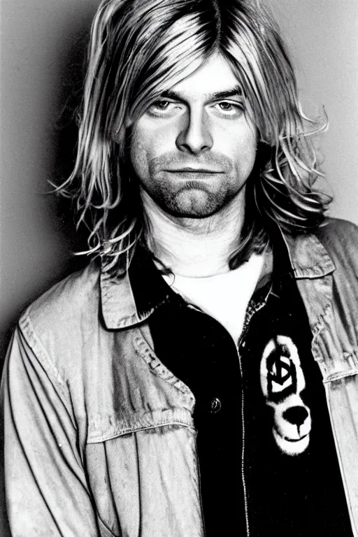 Image similar to kurt cobain as a 6 0 year old man