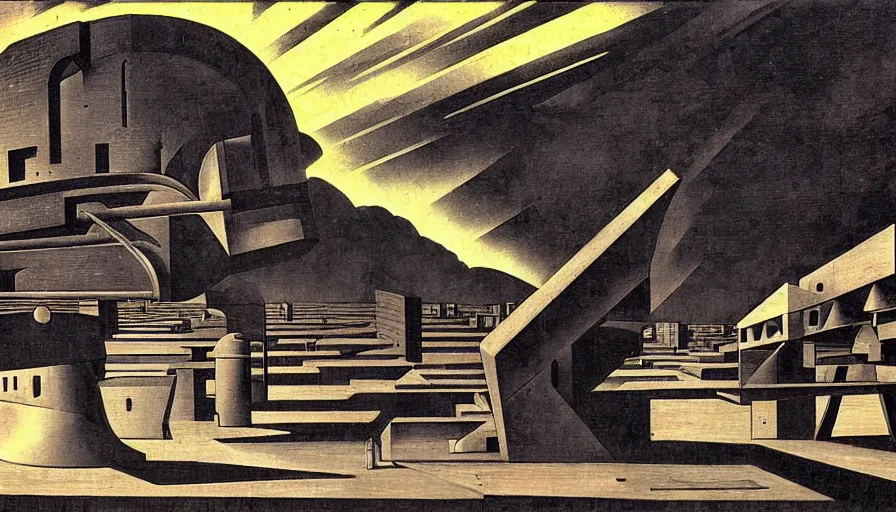 Image similar to critical instability by de chirico, giorgio