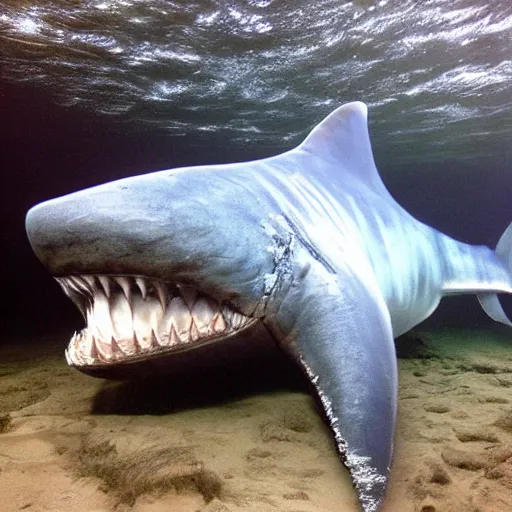 Image similar to Giant Megalodon shart , Gigalodon