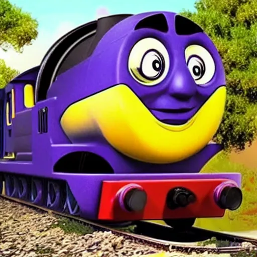 Image similar to thanos the tank engine