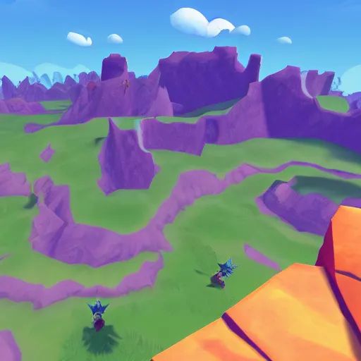 Prompt: ( ( ( ( ( ( ( ( spyro ) ) ) ) ) ) ) ) zhangjaijie mountains skybox texture out of bounds