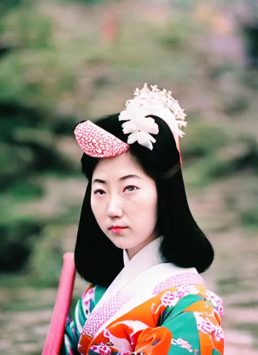 Image similar to Portrait Photograph of a Japanese Geisha Konica Minolta Pro 200S