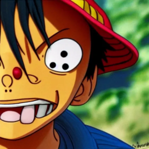 Image similar to luffy by pixar