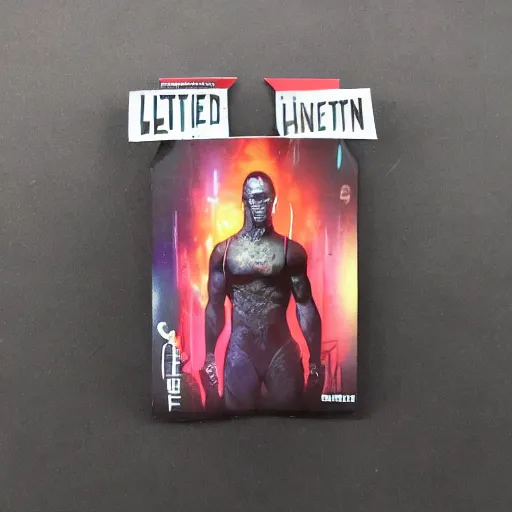 Prompt: altered carbon sleeves on hooks