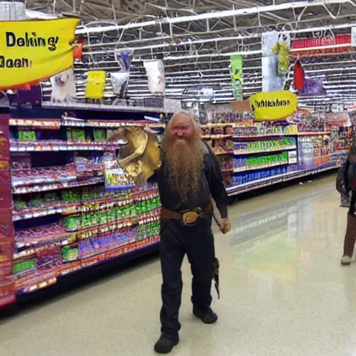 Image similar to viking at walmart