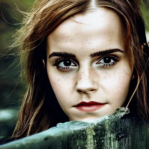 a portrait of emma watson in a scenic environment by | Stable Diffusion ...