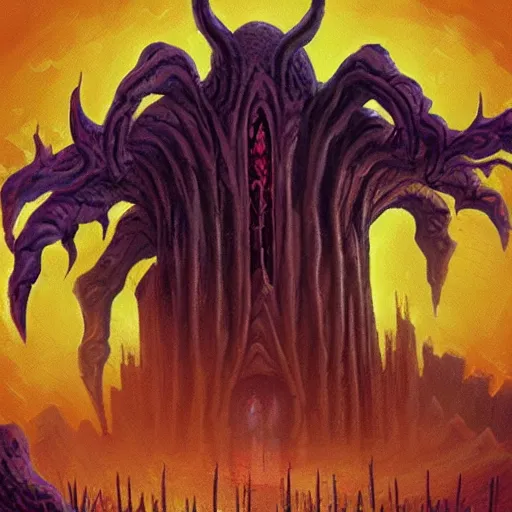 Image similar to mind flayer lair