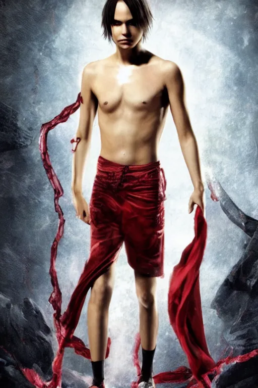 prompthunt: frank dillane as young dante from devil may cry 3, detailed,  full body