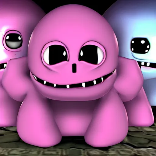 Prompt: high definition 3 d binding of isaac monster