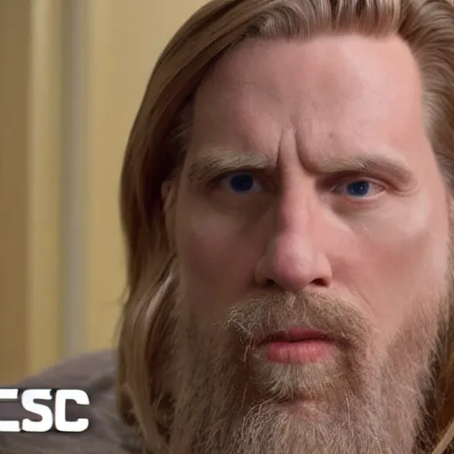 Image similar to Live Action Still of Jerma985 in The Big Lebowski, real life, hyperrealistic, ultra realistic, realistic, highly detailed, epic, HD quality, 8k resolution, body and headshot, film still