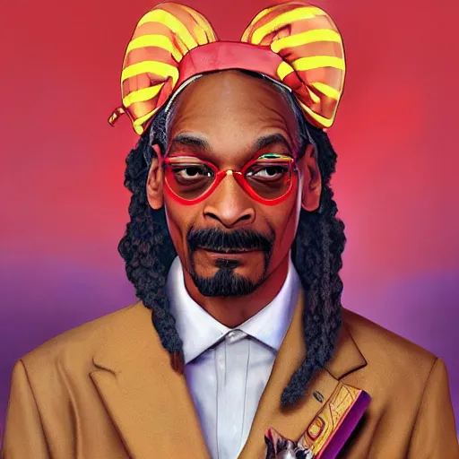 Image similar to snoop dogg as a circus clown juggling microphones, cinematic, volumetric lighting, f 8 aperture, cinematic eastman 5 3 8 4 film, photorealistic by greg rutkowski, by stanley artgerm, by alphonse mucha