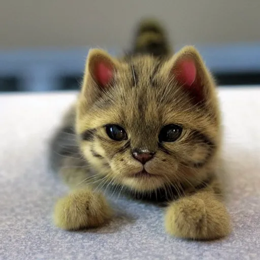 Image similar to bonsai kitten