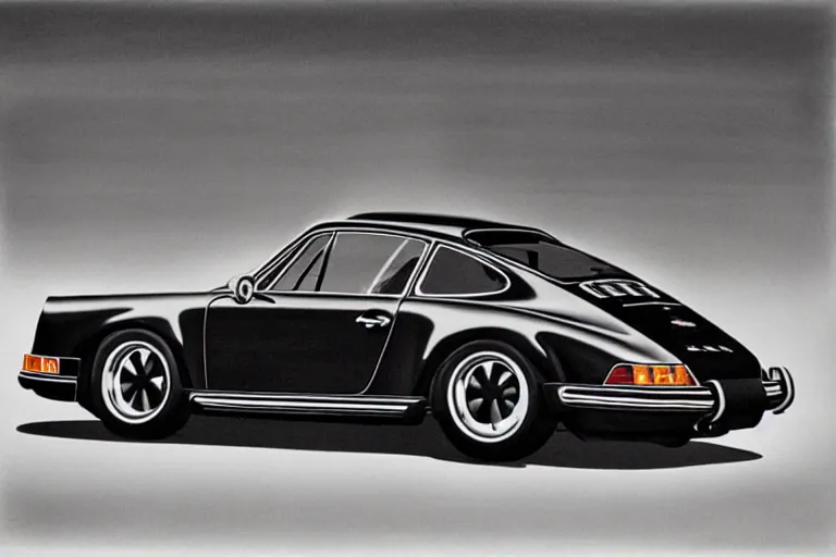 Image similar to porsche 9 1 1 syd mead