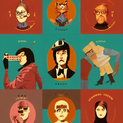 Image similar to artwork by Wes Anderson, trending on ArtStation, masterpiece