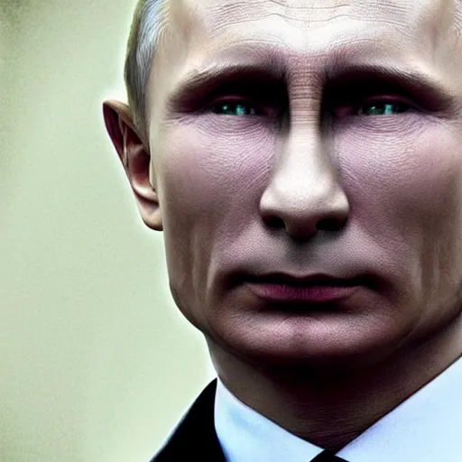 Image similar to Vladimir Putin as Voldemort