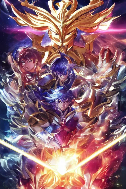 Image similar to 2 0 2 2 knights of the zodiac saint seiya battle for sanctuary hero suit armor comics mask minimalist verytoon nautiljon animes toei animation namco bandai, art by artgerm and greg rutkowski and magali villeneuve