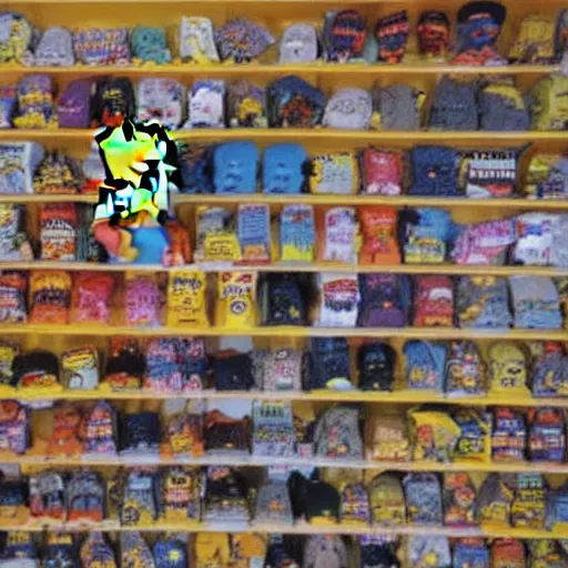 Image similar to simpsons merchandise,