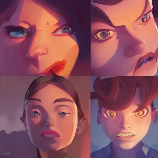 Image similar to face icon stylized minimalist 3 do interactive multiplayer, loftis, cory behance hd by jesper ejsing, by rhads, makoto shinkai and lois van baarle, ilya kuvshinov, rossdraws global illumination