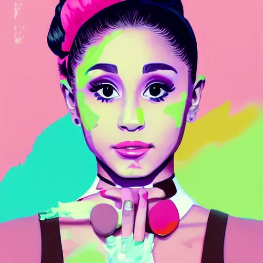 ariana grande painting