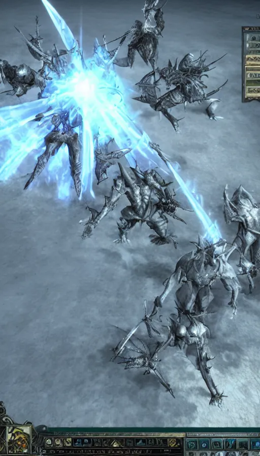 Image similar to The end of an organism, from Lineage 2